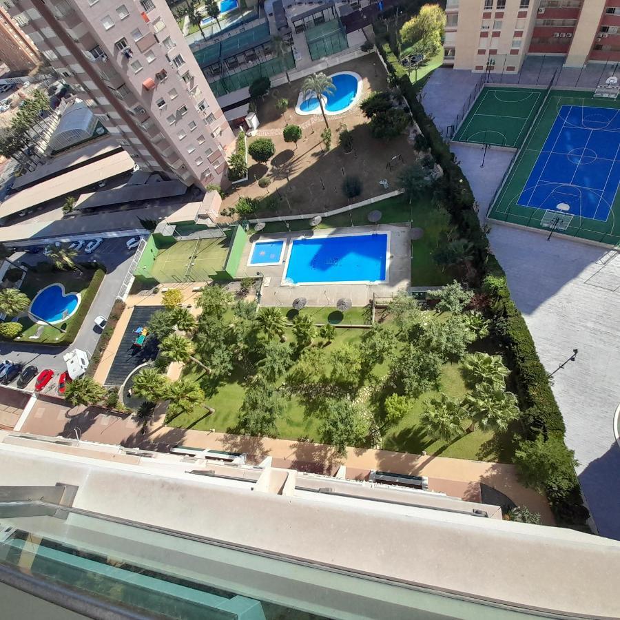 Parque Torre Sol Boutique Apartment 12 Floor , Free Parking, Wi-Fi, Pool, เบนิดอร์ม ภายนอก รูปภาพ