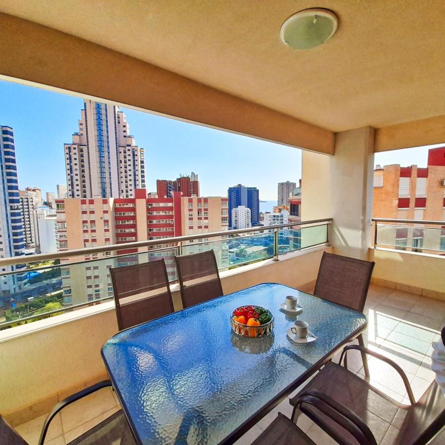 Parque Torre Sol Boutique Apartment 12 Floor , Free Parking, Wi-Fi, Pool, เบนิดอร์ม ภายนอก รูปภาพ
