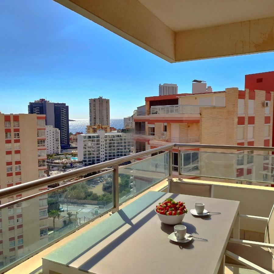 Parque Torre Sol Boutique Apartment 12 Floor , Free Parking, Wi-Fi, Pool, เบนิดอร์ม ภายนอก รูปภาพ