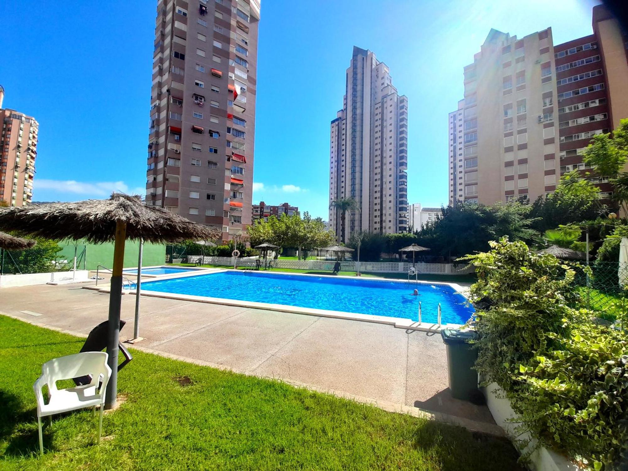Parque Torre Sol Boutique Apartment 12 Floor , Free Parking, Wi-Fi, Pool, เบนิดอร์ม ภายนอก รูปภาพ